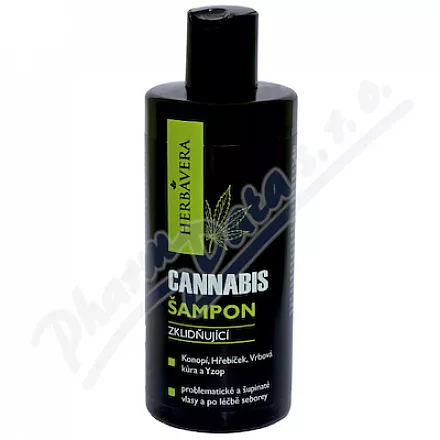 Šampon Cannabis zklidňující HERBAVERA 300ml