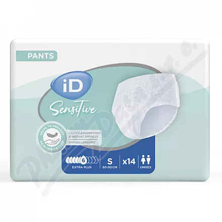 KALHOTKY ABSORPČNÍ ID PANTS SMALL- EXTRA PLUS 6 KAPEK