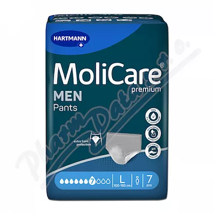 KALHOTKY NAVLÉKACÍ MOLICARE MEN PANTS 7 KAPEK L