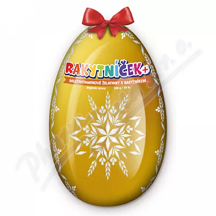 RAKYTNÍČEK+ želatinky 50ks zlaté vejce 2026