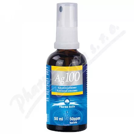 Koloidní stříbro Ag100 50ppm spray 50ml