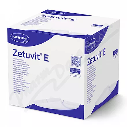 Hartmann Zetuvit E savé kompresy 20x20cm 50ks