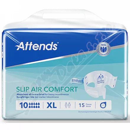 KALHOTKY ABSORPČNÍ ATTENDS SLIP AIR COMFORT, 10XL