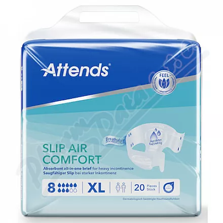 KALHOTKY ABSORPČNÍ ATTENDS SLIP AIR COMFORT, 8XL