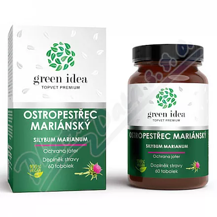 Green idea Ostropestřec mariánský bylinné tob.60