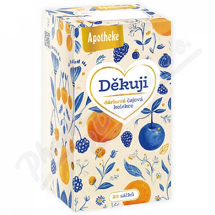 Apotheke Děkuji dárková čajová kolekce 20sáčků
