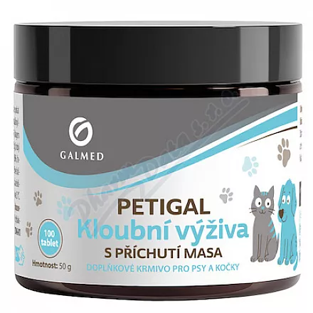 PETIGAL Kloubní výživa s příchutí masa tbl.100