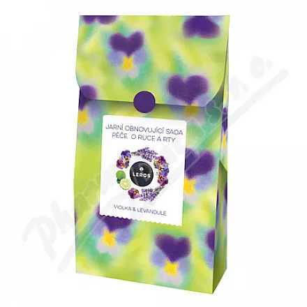 LEROS Jarní obnovující sada péče o ruce a rty