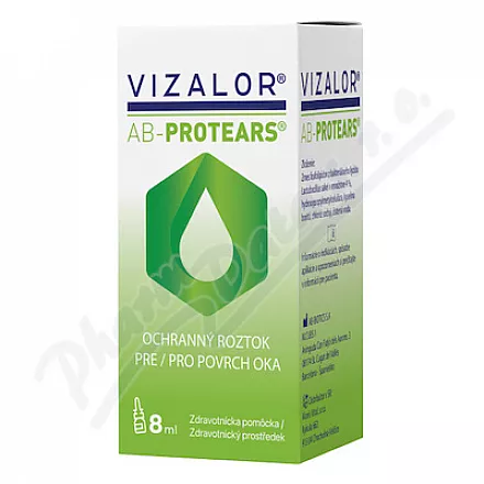 Vizalor AB-Protears ochranný roztok 8ml Valtix