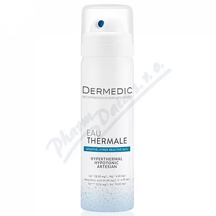 DERMEDIC Eau Thermale termální voda ve spreji 50ml - odličování,odličování obličeje,čištění obličeje,čistění pleti,