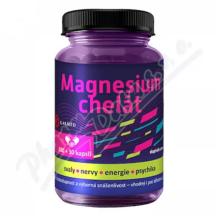 Magnesium chelát cps.100+30 Galmed