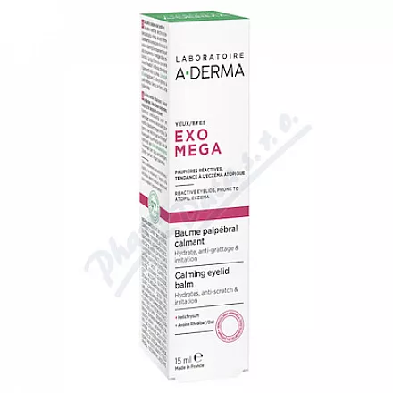 A-DERMA Exomega zklid.balzám na oční okolí 15ml