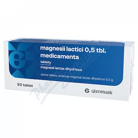 Magnesii Lactici 0,5 tbl.MVM por.tbl.nob.50x0,5g