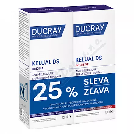 DUCRAY Kelual DS Intens.100ml+DS Origin.šamp.100ml