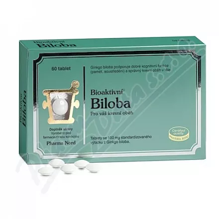 Bioaktivní Biloba tbl.60 (Bio-Biloba tbl.60)