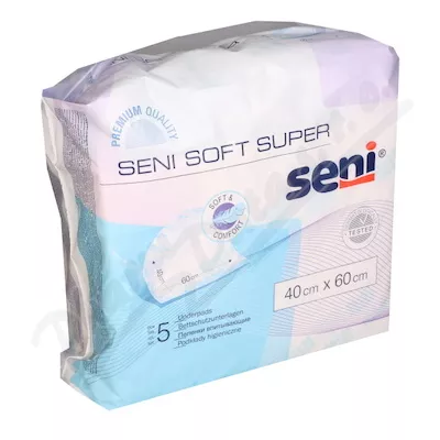 Seni Soft Super podložky absorpční 60x40cm 5ks