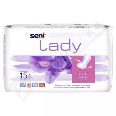 Seni Lady Super Wkładki przeciw nietrzymaniu moczu 15szt