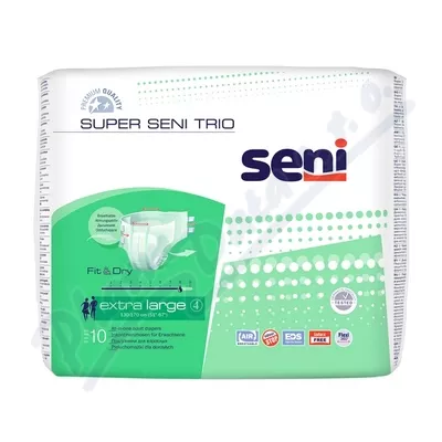 Seni Super Trio Large incon.diaper.calh.10pcs