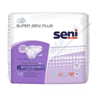 Seni Super Plus Extra Small incon.diaper.nappies.10pcs