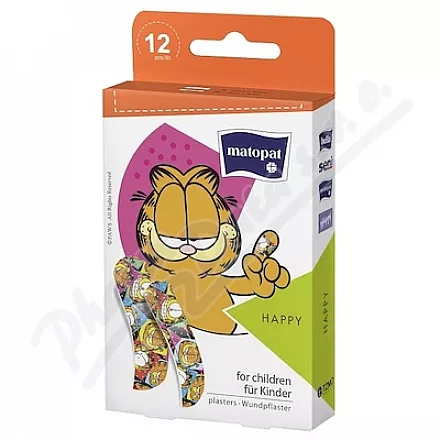 Matopat náplast Kids Happy 12ks