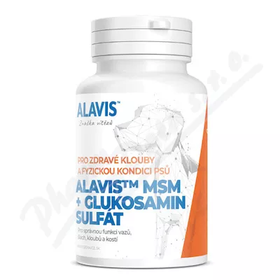 Alavis MSM+Glukosamin sulfát tbl.60 - Veterinární přípravky a potřeby pro vaše mazlíčky.