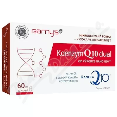 Barnyďs Koenzym Q10 dual 60mg cps.30