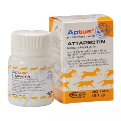 APTUS Attapectin vet.tbl.30 - Veterinární přípravky a potřeby pro vaše mazlíčky.