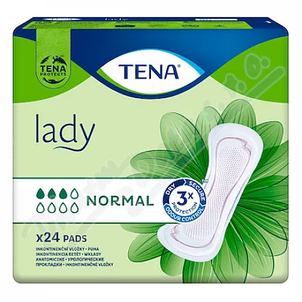 TENA Lady Normal Płatki kosmetyczne z tuszem 24szt 760722