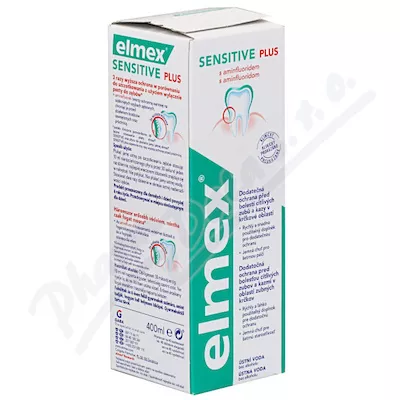 Elmex Sensitive Plus płyn do płukania jamy ustnej 400ml