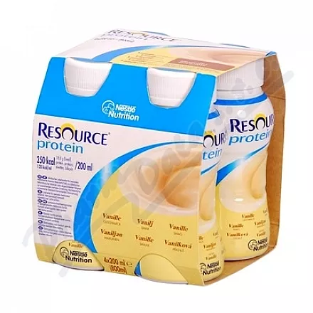 Resource Protein Vanilla por sol.4x200ml
