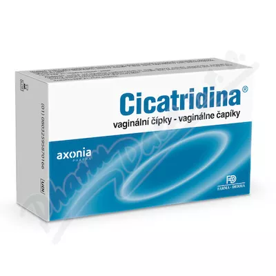 Cicatridina czopki dopochwowe 10 x 2 g