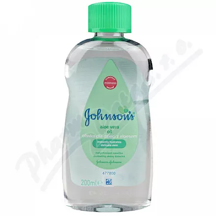 Johnsons oliwka dla dzieci z aloesem 200ml