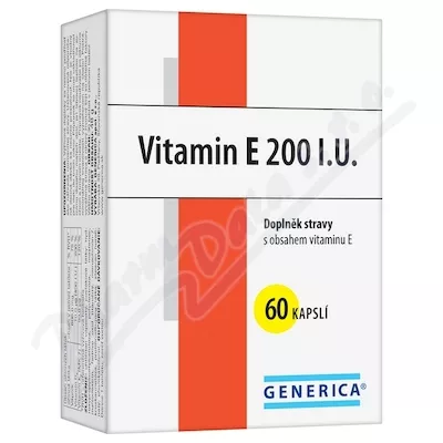 Witamina E 200 j.m. cps.60 Generica