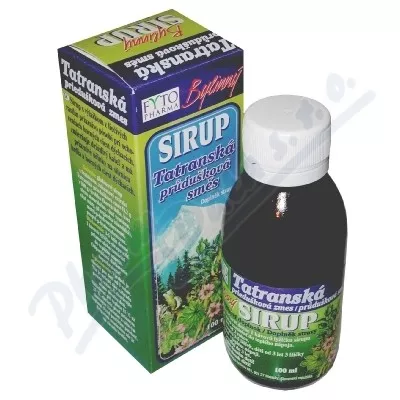 Bylinný sirup Tatranská průduš.směs 100ml Fytophar