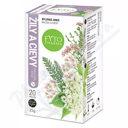 Mieszanka ziołowa na żyły i naczynia krwionośne 20x1,25g Phytopharma