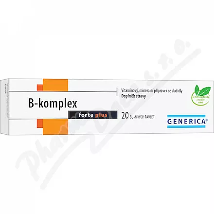 B - komplex forte plus Generica eff. tbl. 20