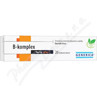 B - komplex forte plus Generica eff. tbl. 20