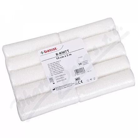 B-KNITT opatrunek dzianinowy niesterylny 10cmx5m 10szt