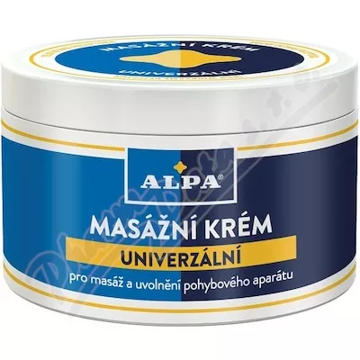 Alpa masážní krém 250g s heřmánkem