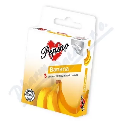 Prezervativ Pepino Banán kondomy 3ks