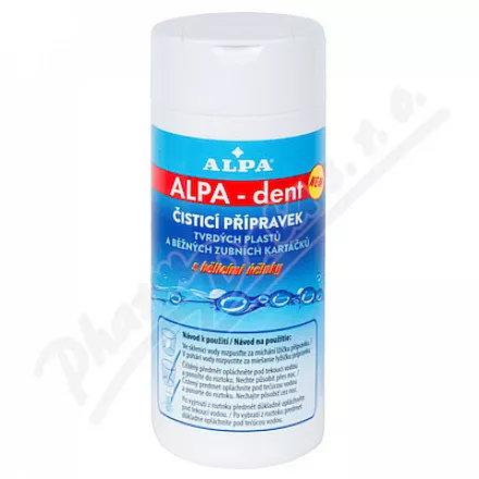 Alpa-dent pro čištění uměl.chrupu 150g