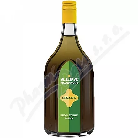 Alpa Francovka ziołowy roztwór alkoholowy Lesana 1000 ml