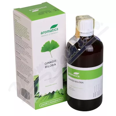 AROMATICA Ginkgo biloba bylinné kapky 100ml