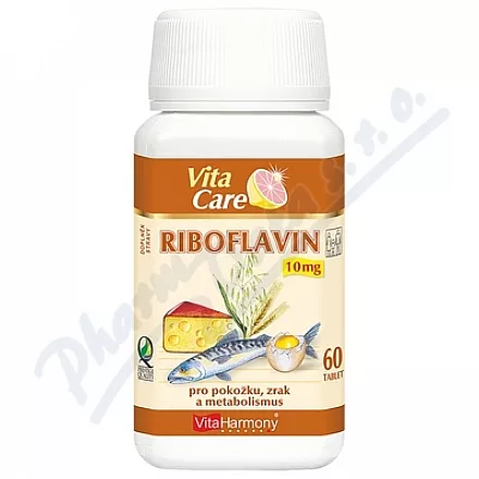 VitaHarmony Ryboflawina tbl.60x10mg