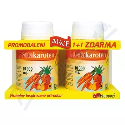 VitaHarmony Beta karoten 10.000 promo.tob.100+100