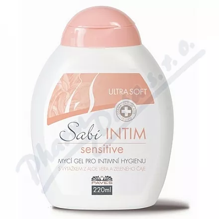 Sabi INTIM sensitive mycí gel 220ml - intimní hygiena, ubrousky,intimní vlhčené ubrousky,ubrousky na intimní hygienu,