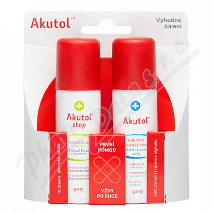 AKUTOL spray Akutol STOP spray DUOPACK 2x60ml