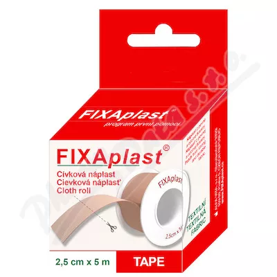 Plaster zwojowy FIXAplast TAPE 2,5cmx5m