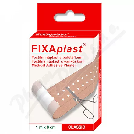 FIXAplast CLASSIC tex.patch z poduszką 1mx8cm