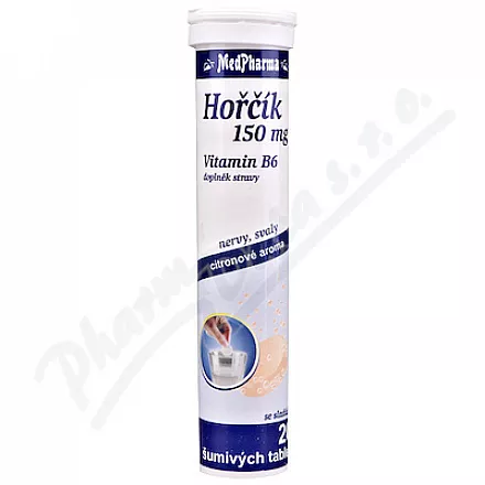 MedPharma Magnez 150mg+vit.B6 tbl.eff.20